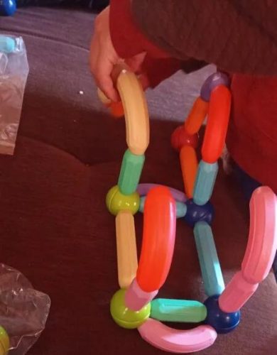 Komplet magnetnih kock za otroke (42 kosov) - MagBlock photo review